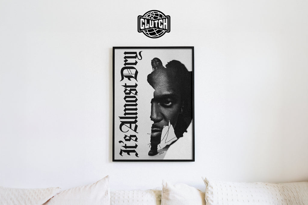 Pusha T 'Almost Dry' Poster