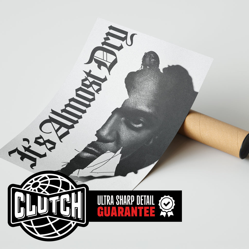 Pusha T 'Almost Dry' Poster