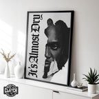 Pusha T 'Almost Dry' Poster