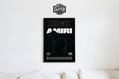Rich Amiri 'Focus' B&W Poster