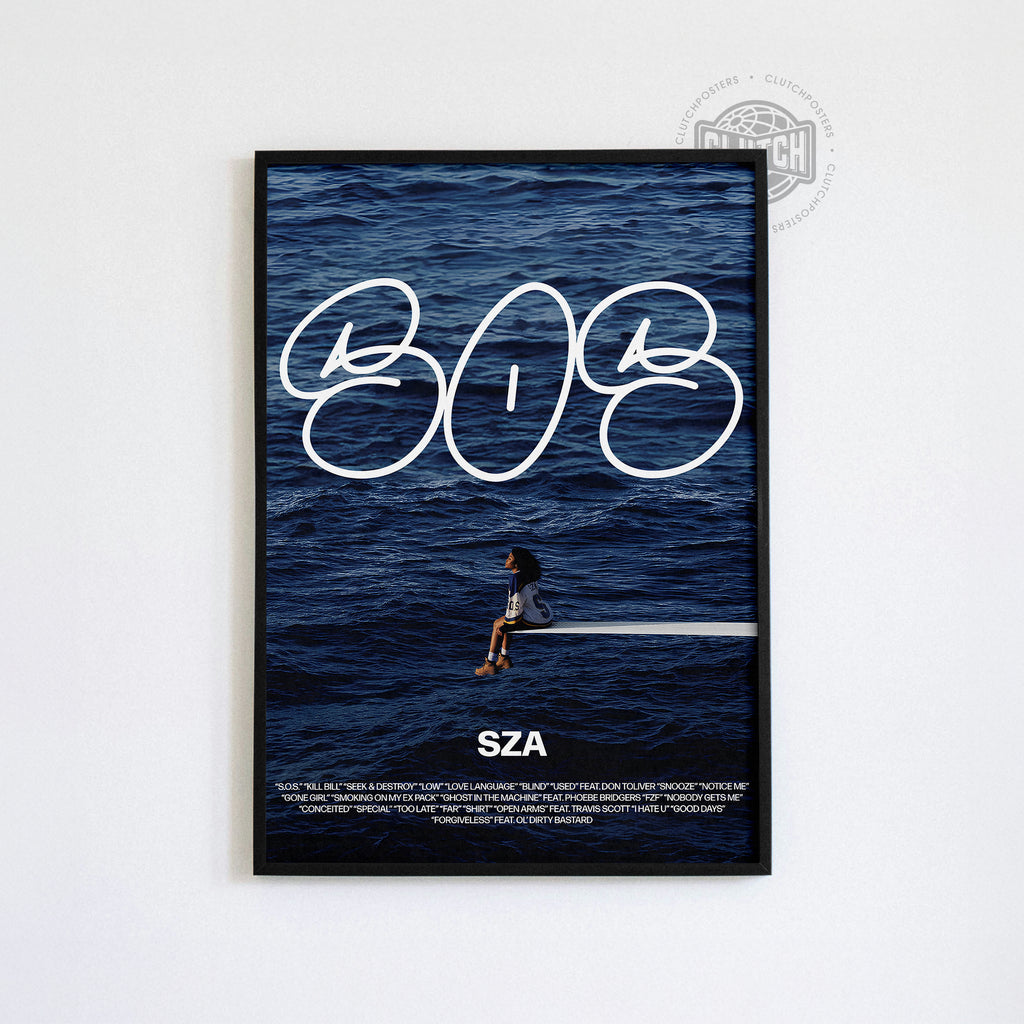 SZA 'SOS' Bubble Poster