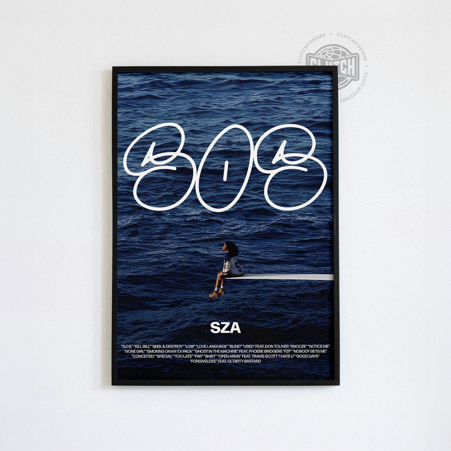 SZA 'SOS' Bubble Poster