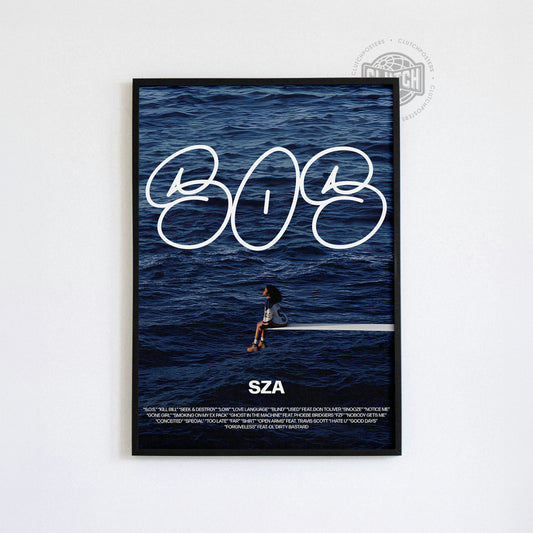 SZA 'SOS' Bubble Poster