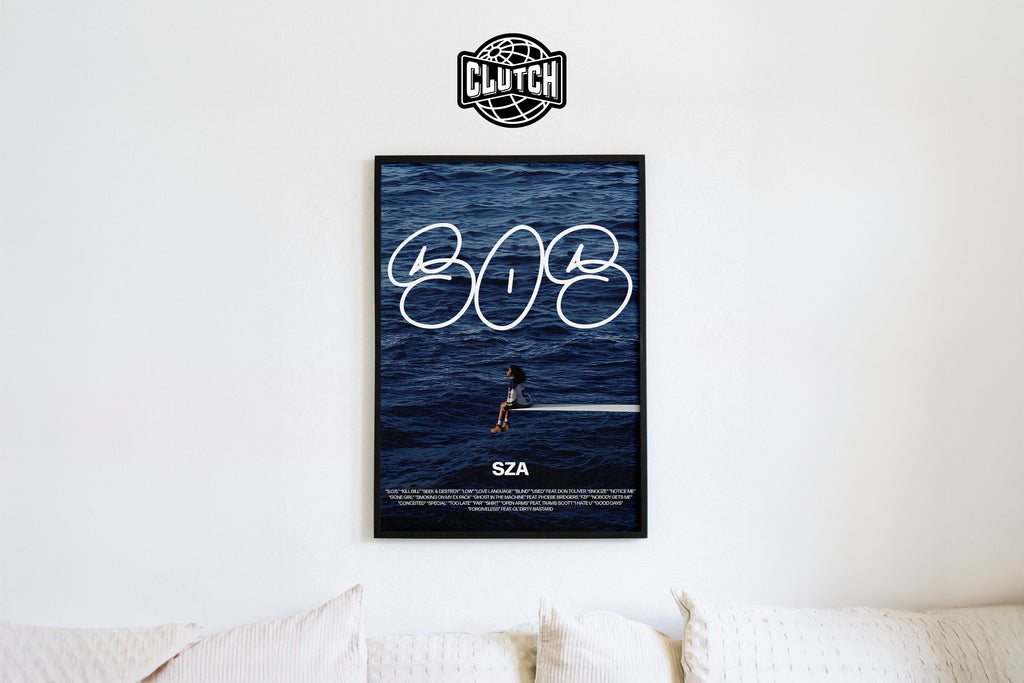SZA 'SOS' Bubble Poster