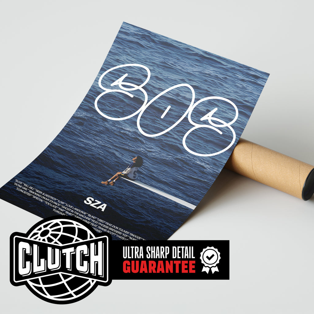 SZA 'SOS' Bubble Poster