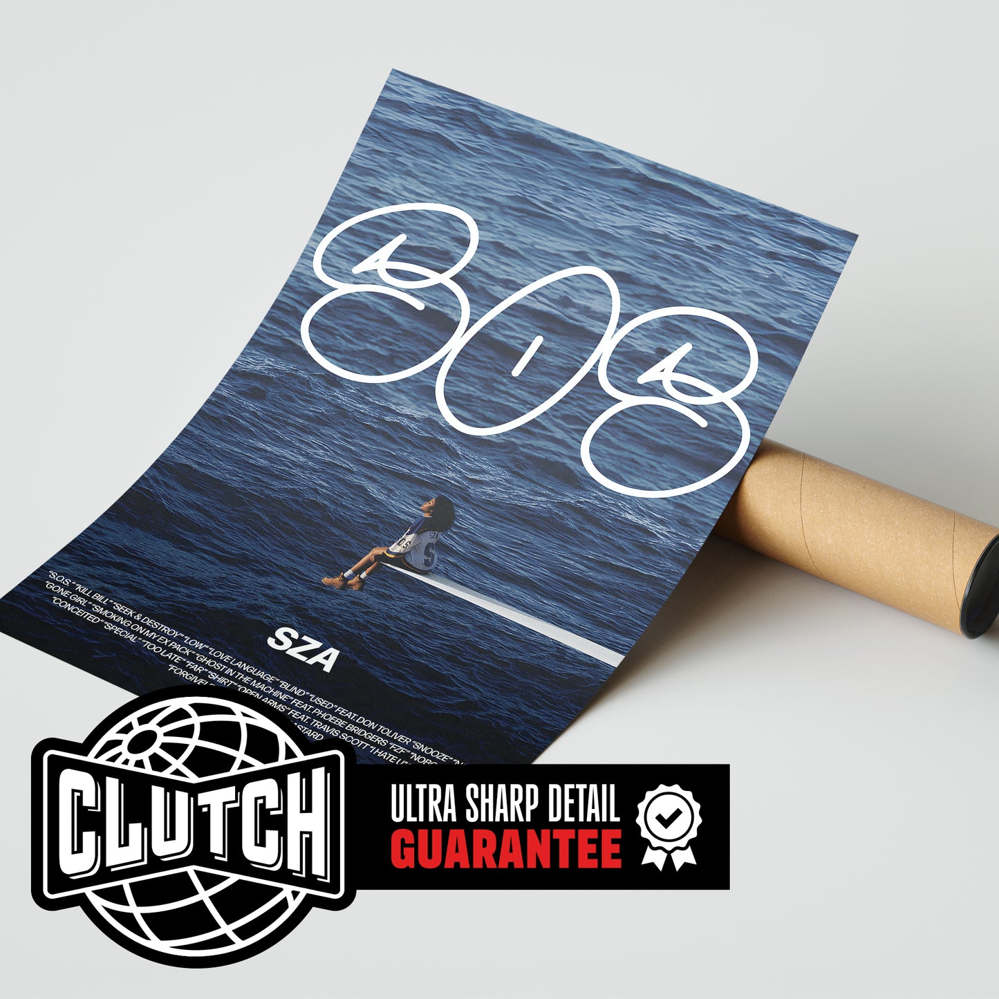 SZA 'SOS' Bubble Poster