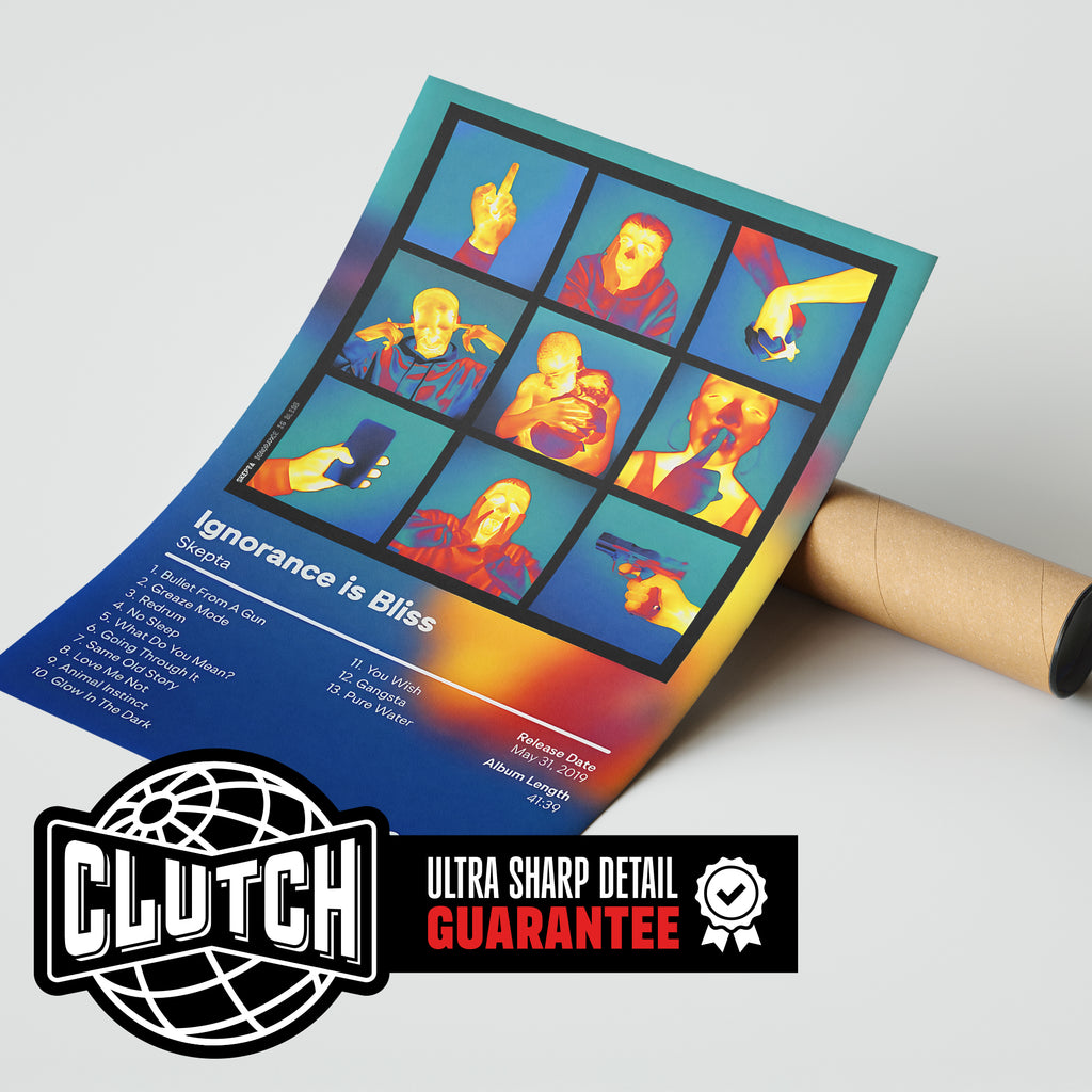 Skepta 'Ignorance Is Bliss' Album Poster