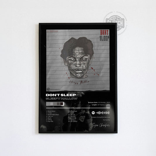 Sleepy Hallow 'Dont Sleep' Album Poster