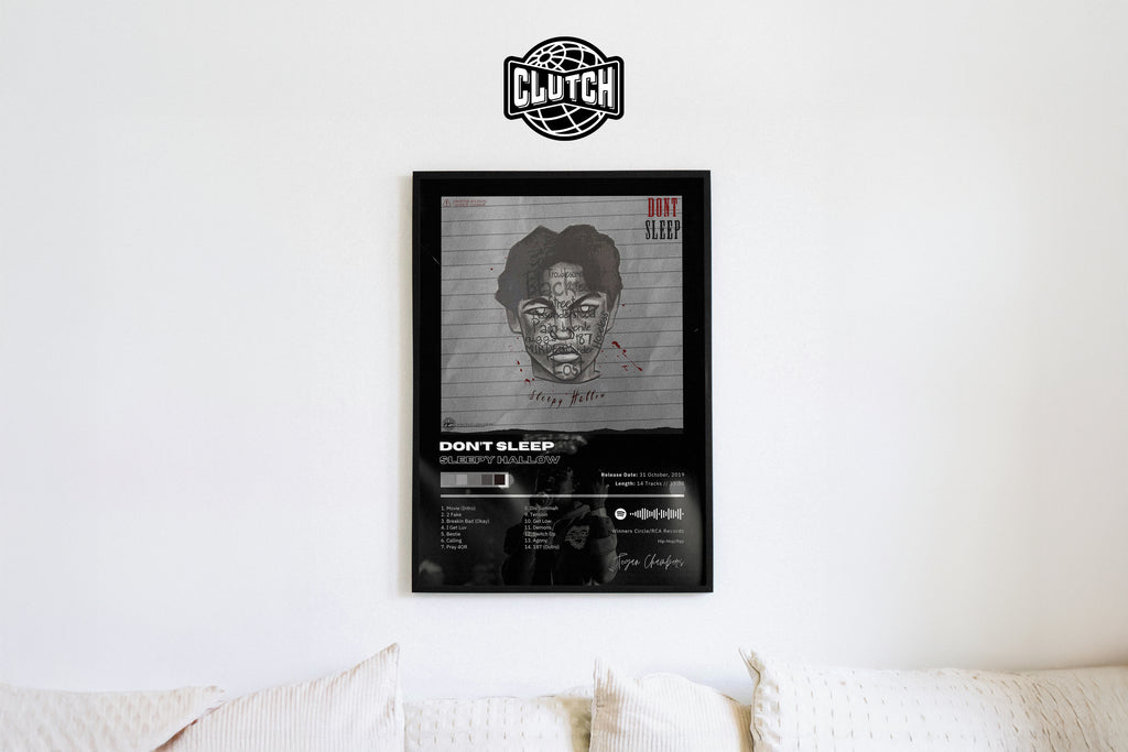 Sleepy Hallow 'Dont Sleep' Album Poster