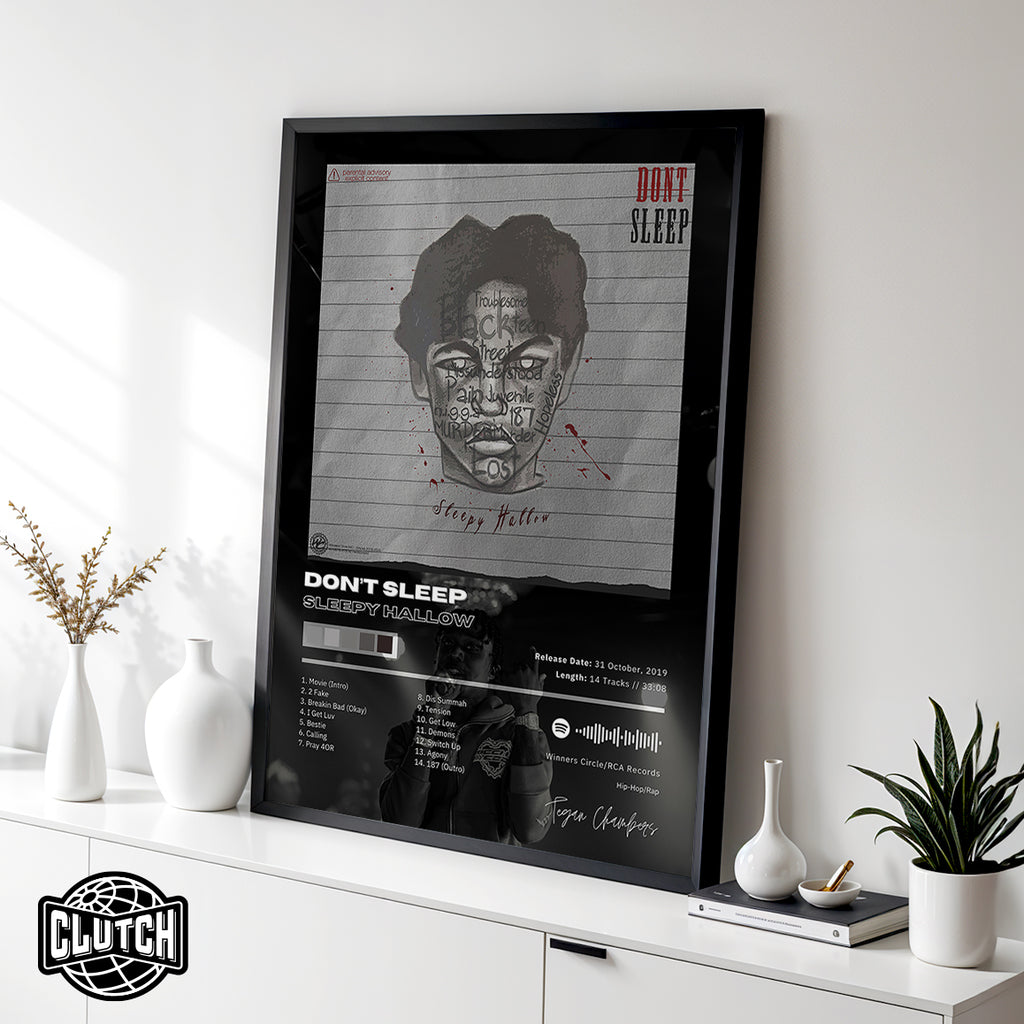 Sleepy Hallow 'Dont Sleep' Album Poster