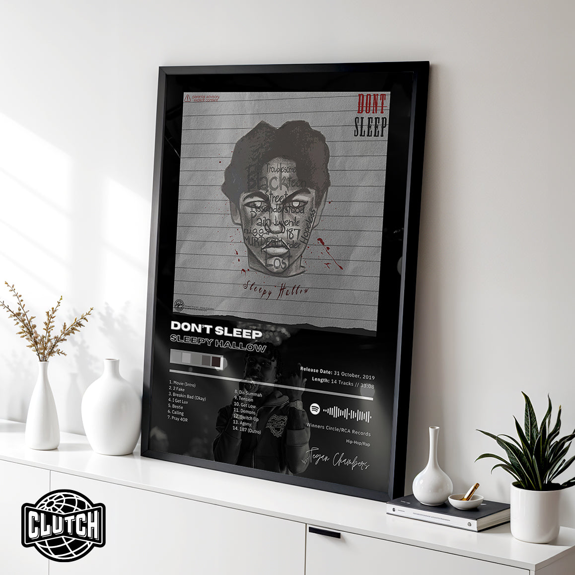 Sleepy Hallow 'Dont Sleep' Album Poster