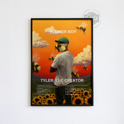 Tyler The Creator 'Flower Boy' Poster