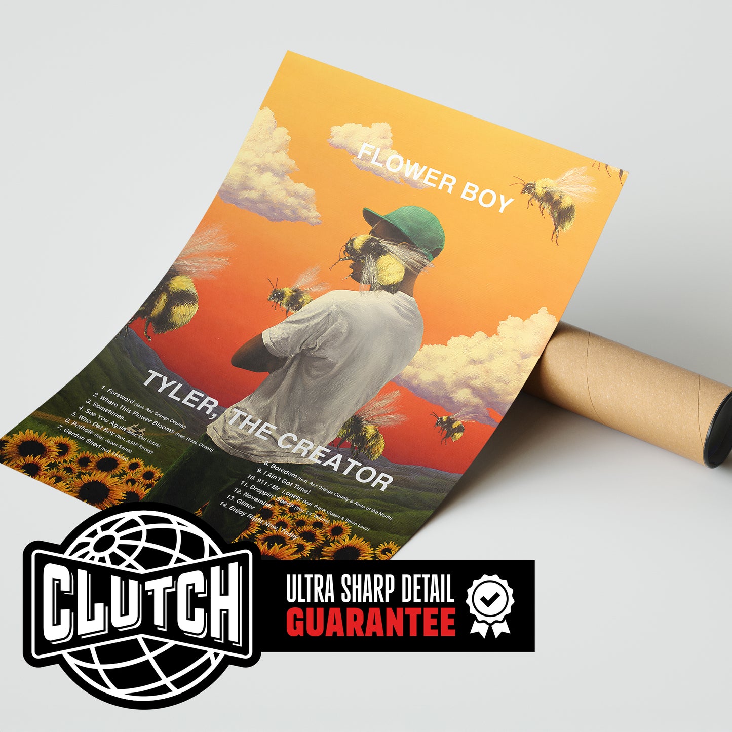 Tyler The Creator 'Flower Boy' Poster