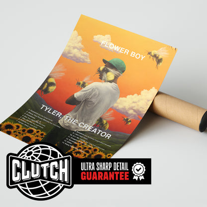 Tyler The Creator 'Flower Boy' Poster