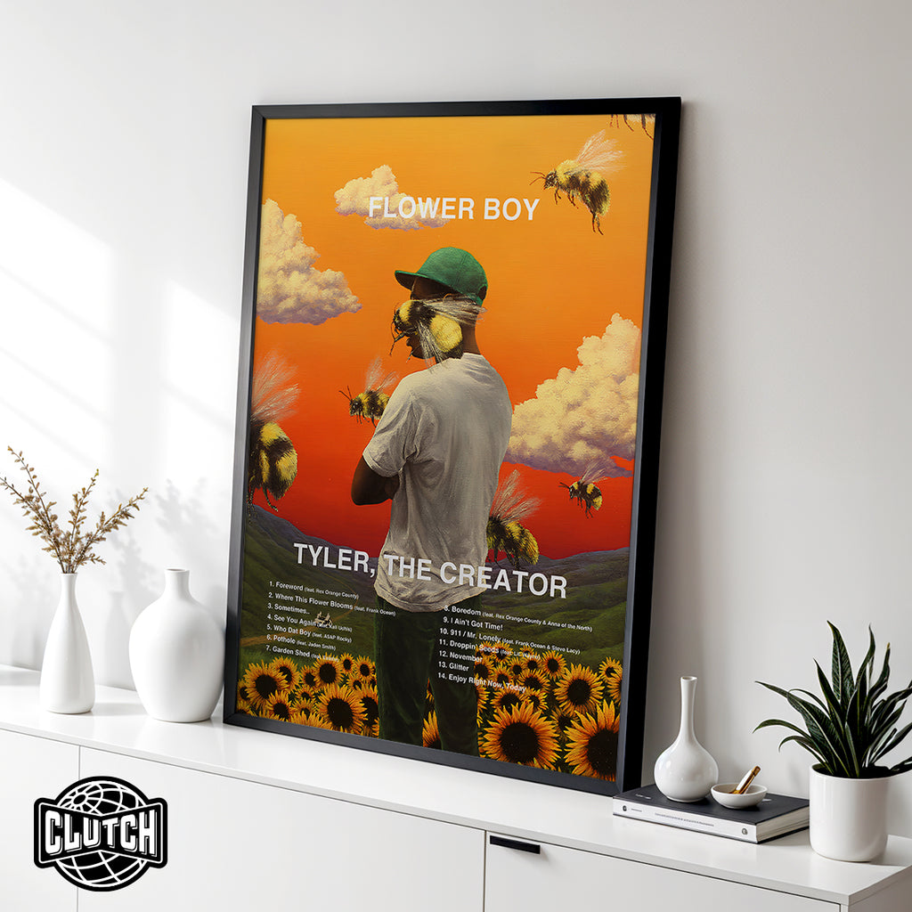 Tyler The Creator 'Flower Boy' Poster