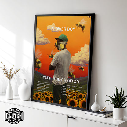 Tyler The Creator 'Flower Boy' Poster