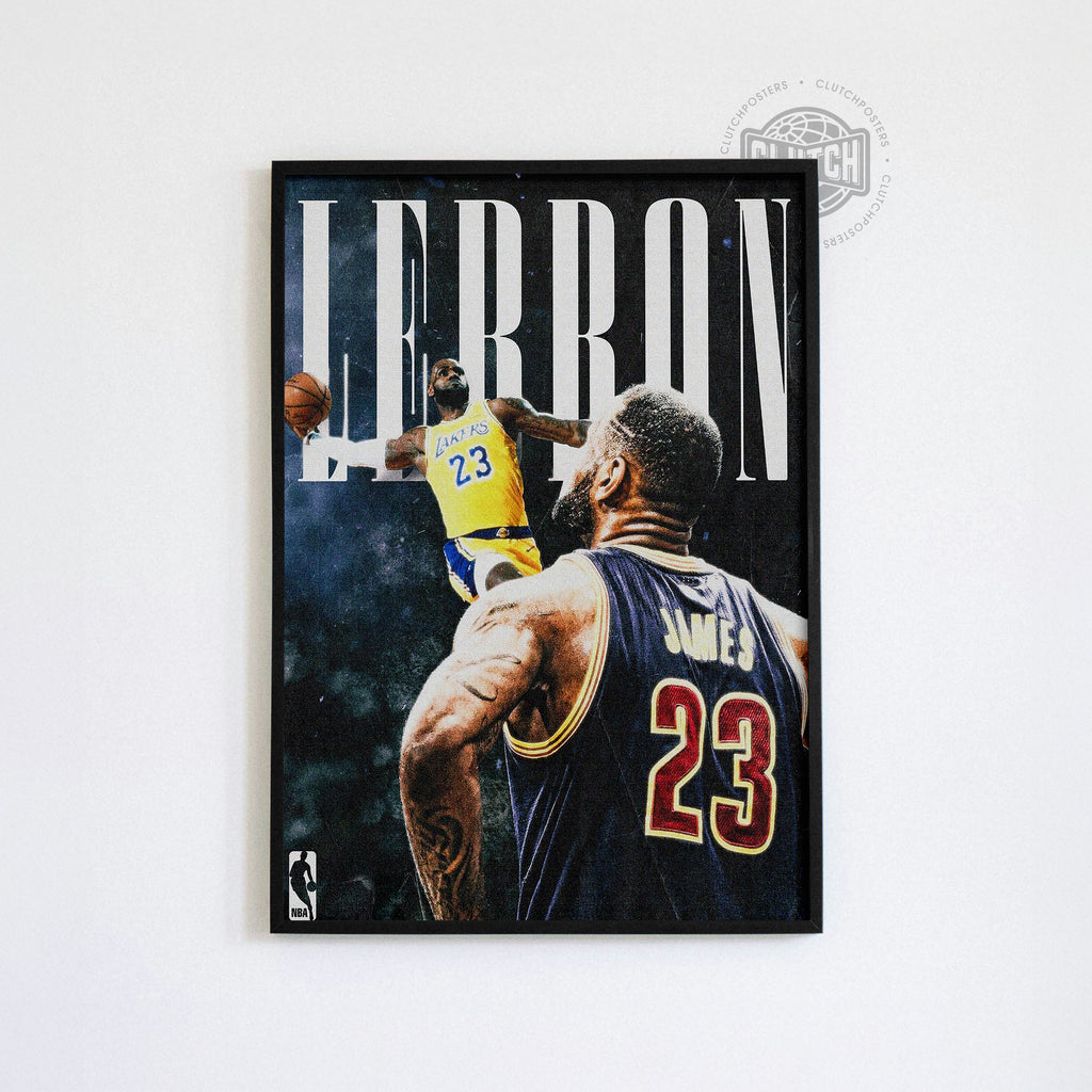 Lebron James 'Air' Poster