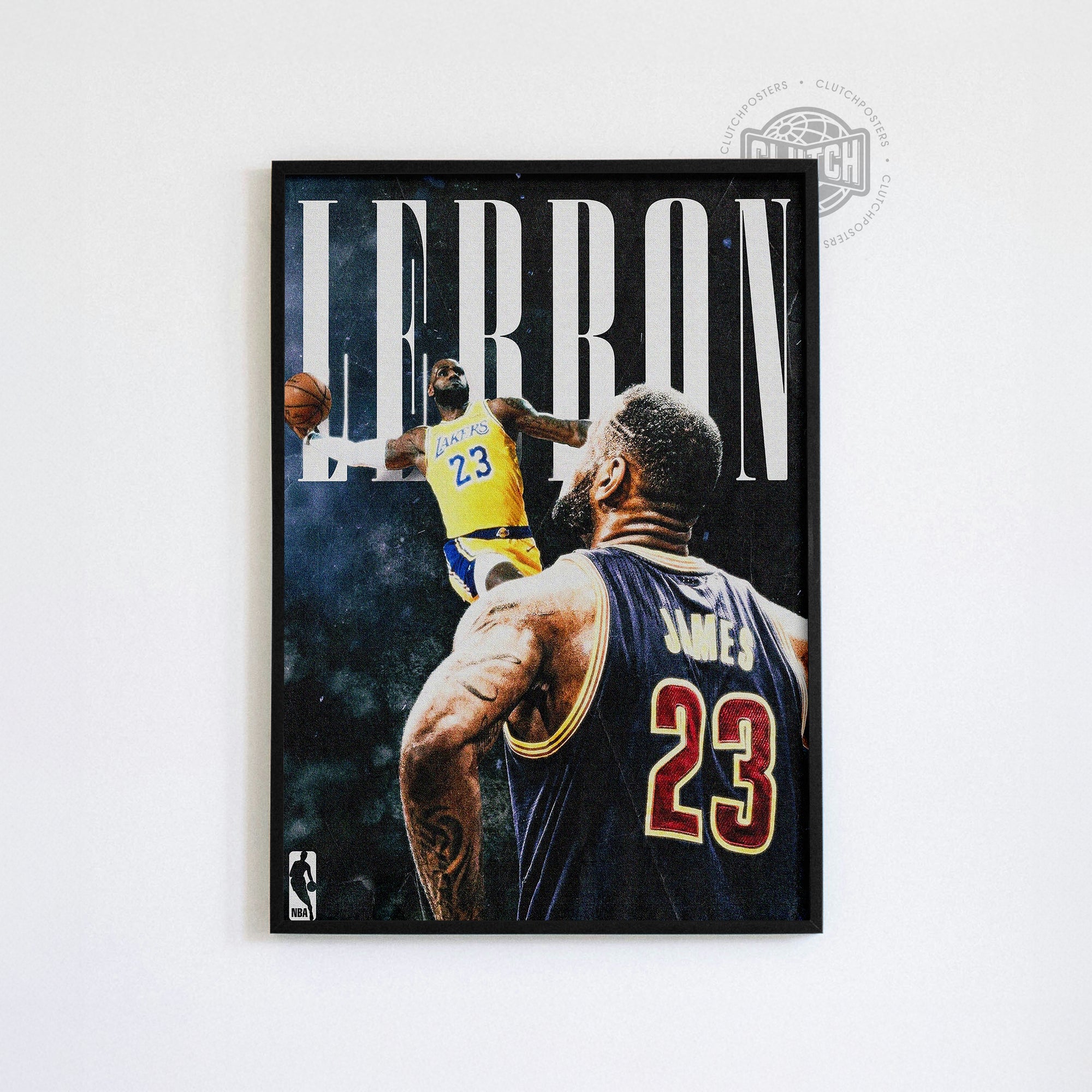 Lebron James 'Air' Poster