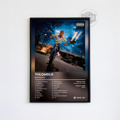 Bad Bunny 'YHLQMDLG' Album Poster
