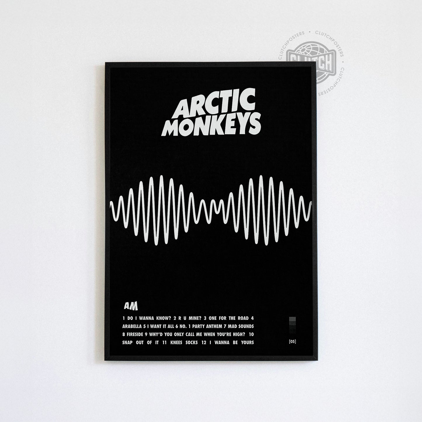 Arctic Monkeys 'AM' Album Poster