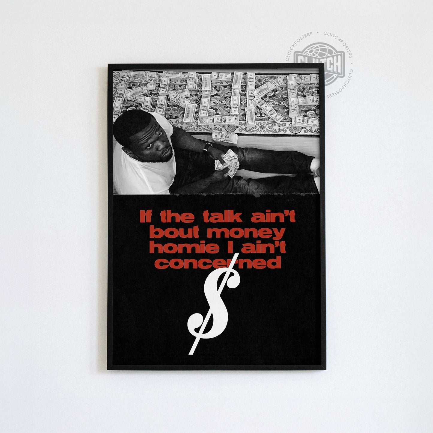 50 Cent Money Talk Poster