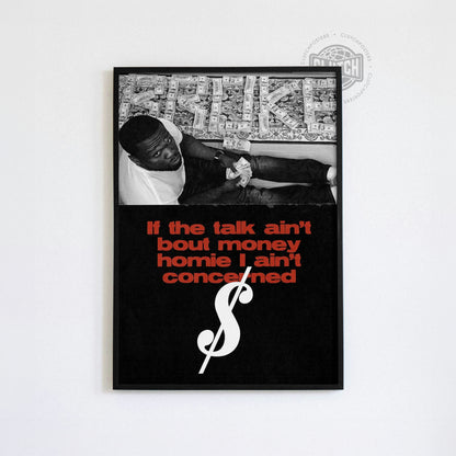 50 Cent Money Talk Poster