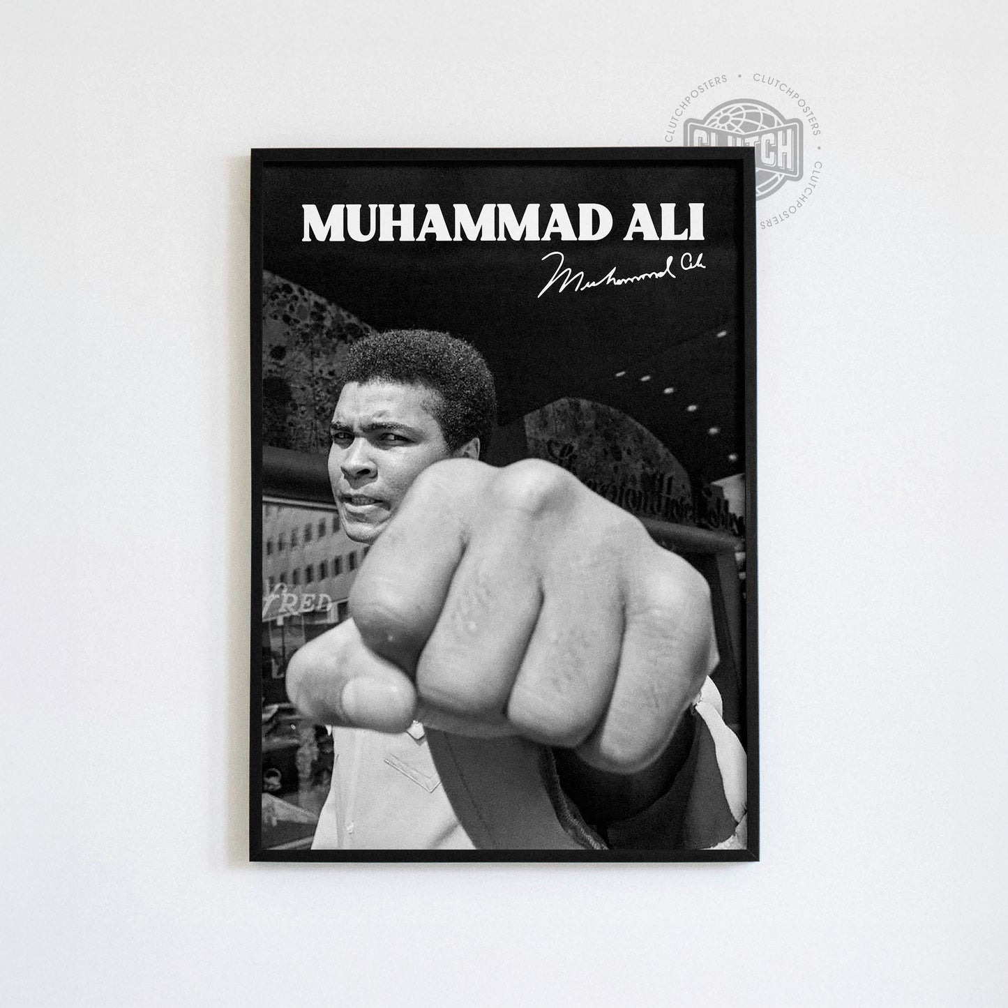 Muhammad Ali 'Signature' Poster