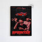 Central Cee - 'Sprinter' Red Poster
