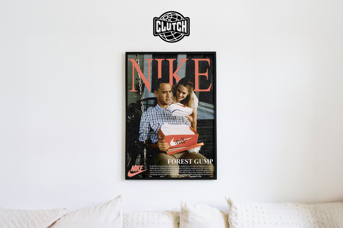 Nike Cortez 'Forrest Gump' Poster