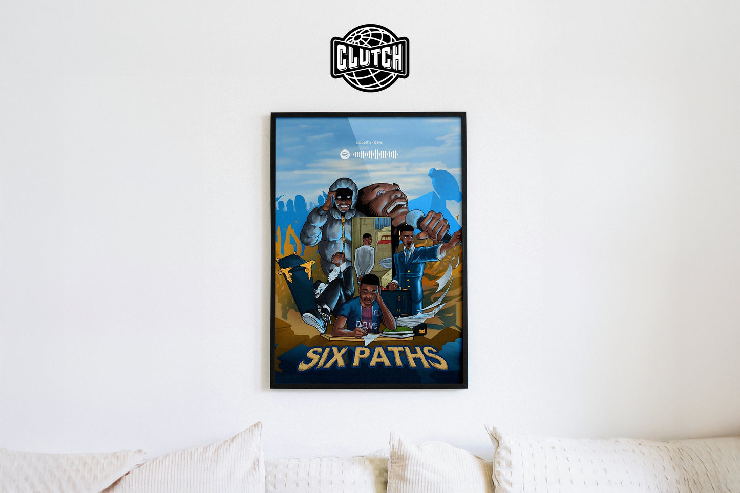 Dave 'Six Paths' Spotify Poster