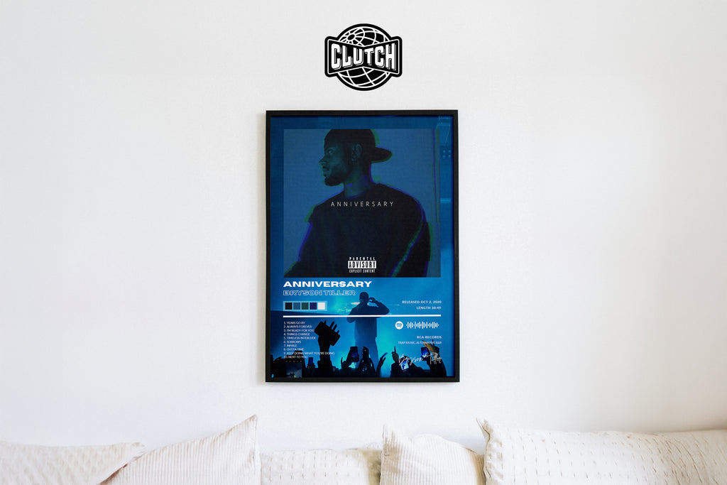 Bryson Tiller 'Anniversary' Album Poster