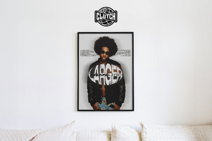 Brent Faiyaz 'Larger Than Life' Poster