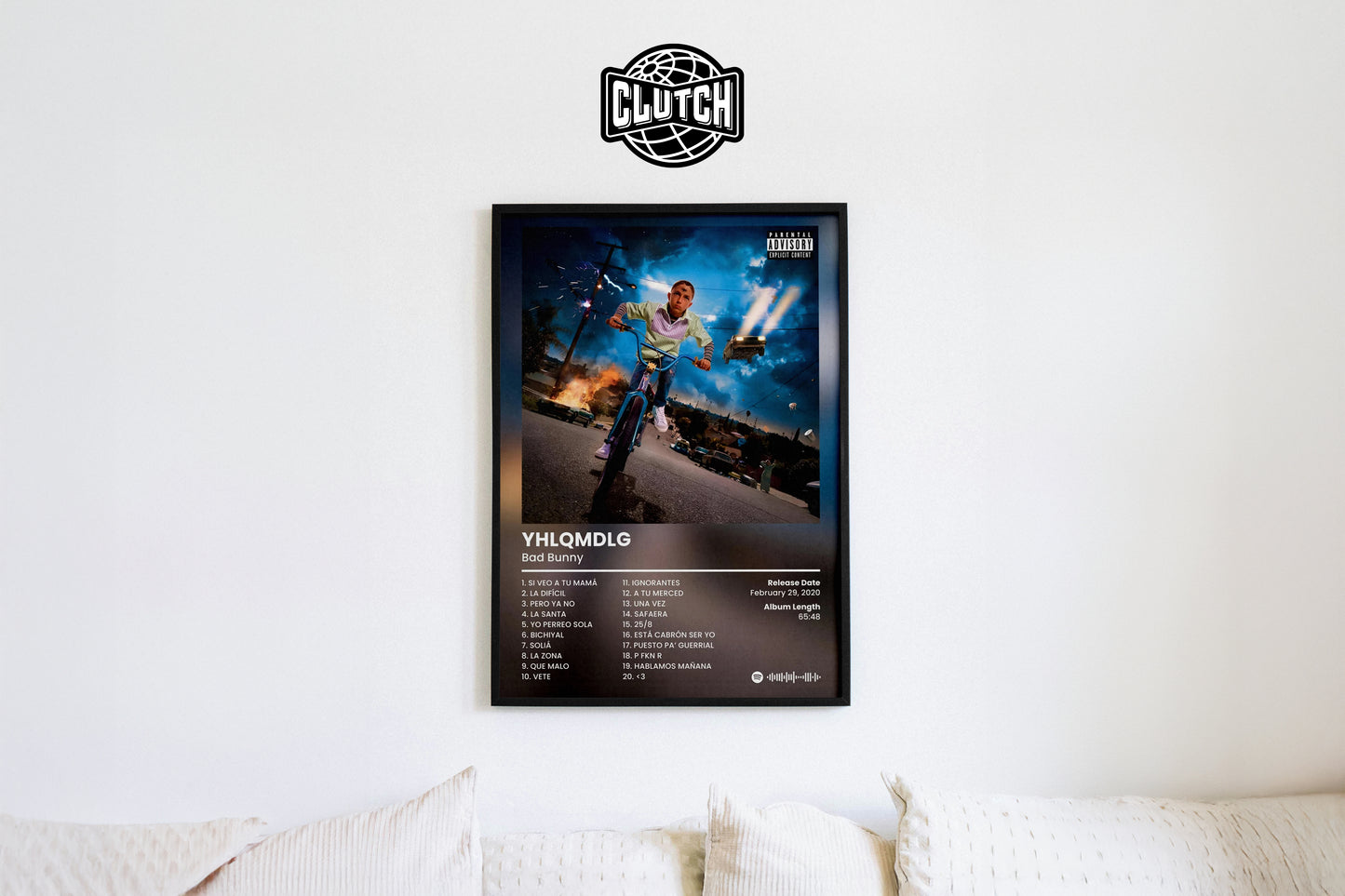 Bad Bunny 'YHLQMDLG' Album Poster