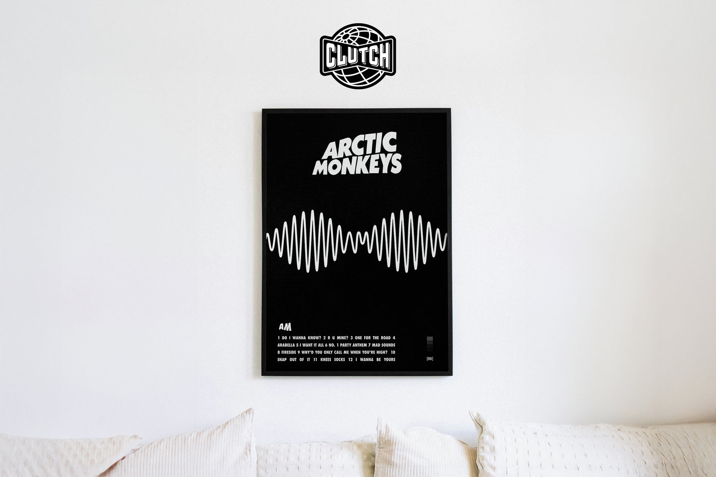 Arctic Monkeys 'AM' Album Poster