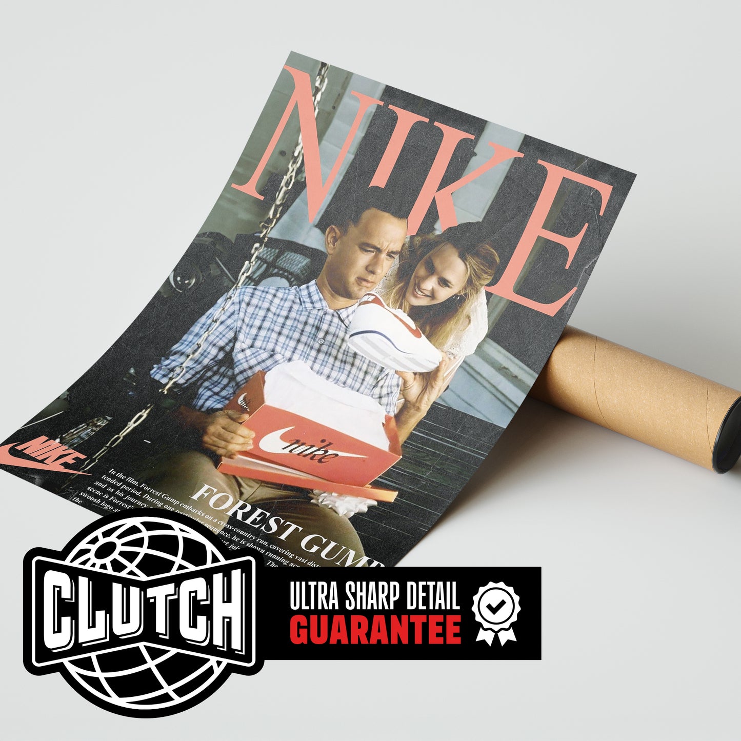 Nike Cortez 'Forrest Gump' Poster