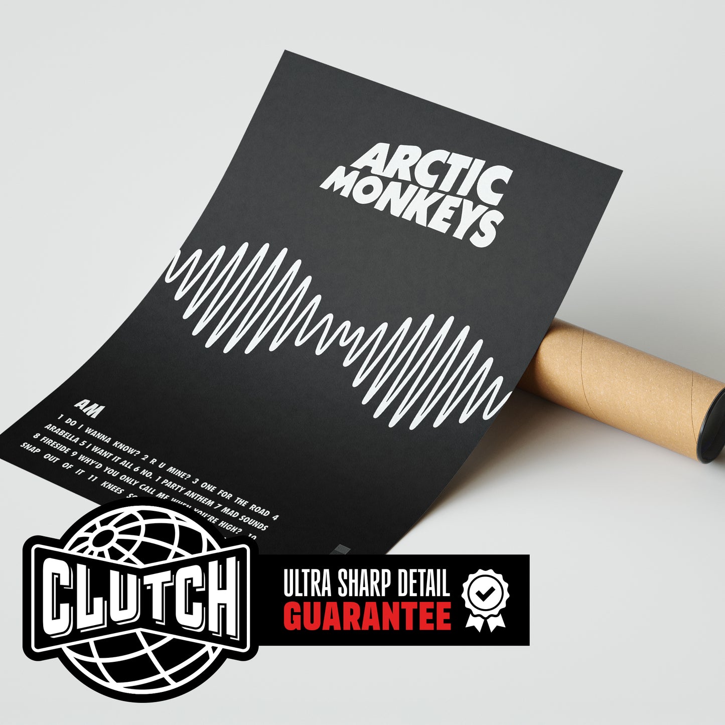 Arctic Monkeys 'AM' Album Poster