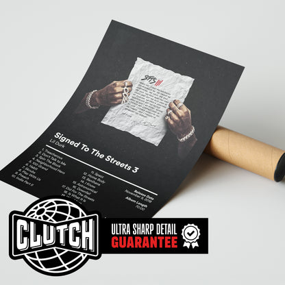 Lil Durk 'Signed To The Streets 3' Album Poster