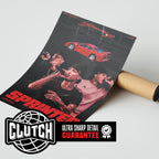 Central Cee - 'Sprinter' Red Poster