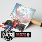 US Grand Prix F1 Poster