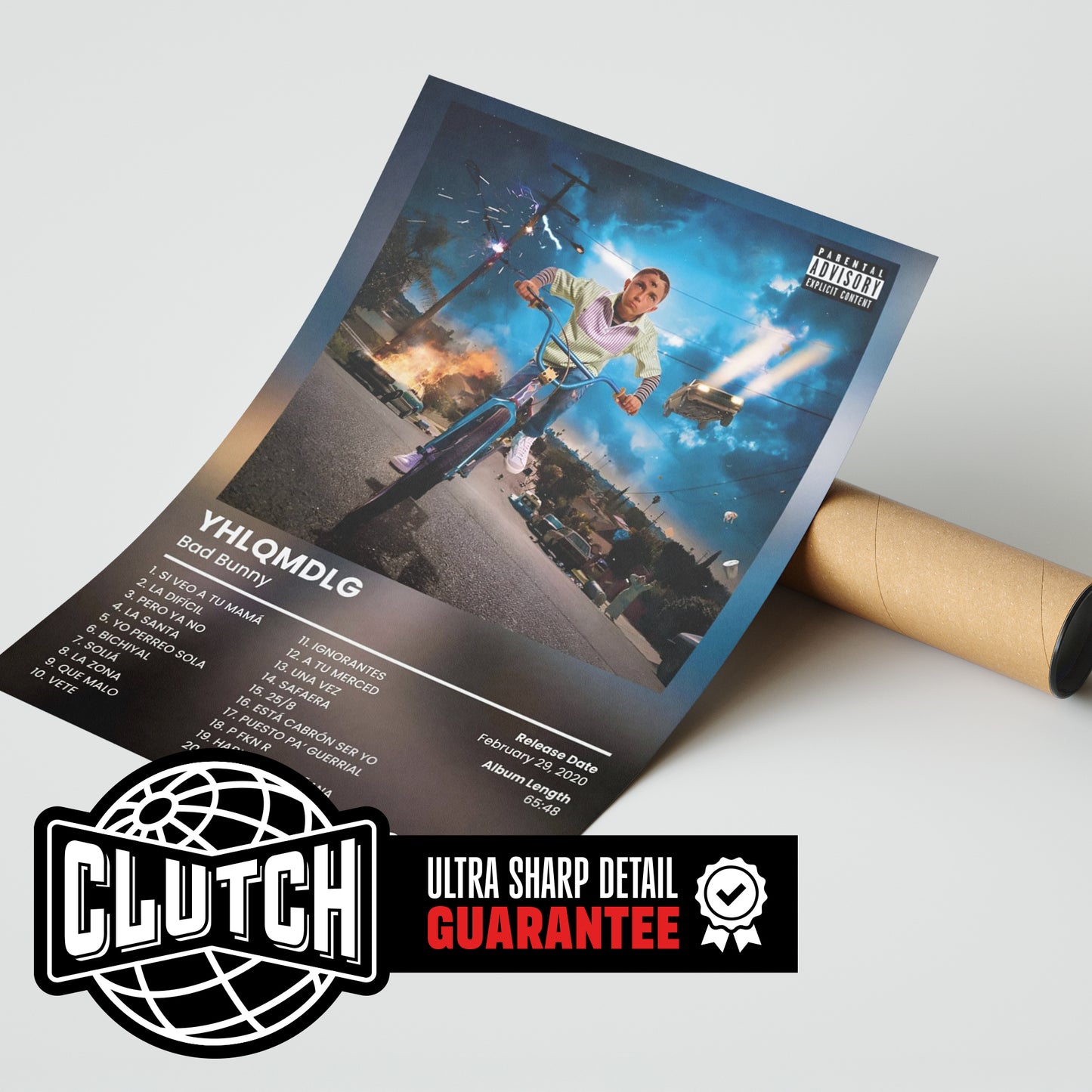 Bad Bunny 'YHLQMDLG' Album Poster