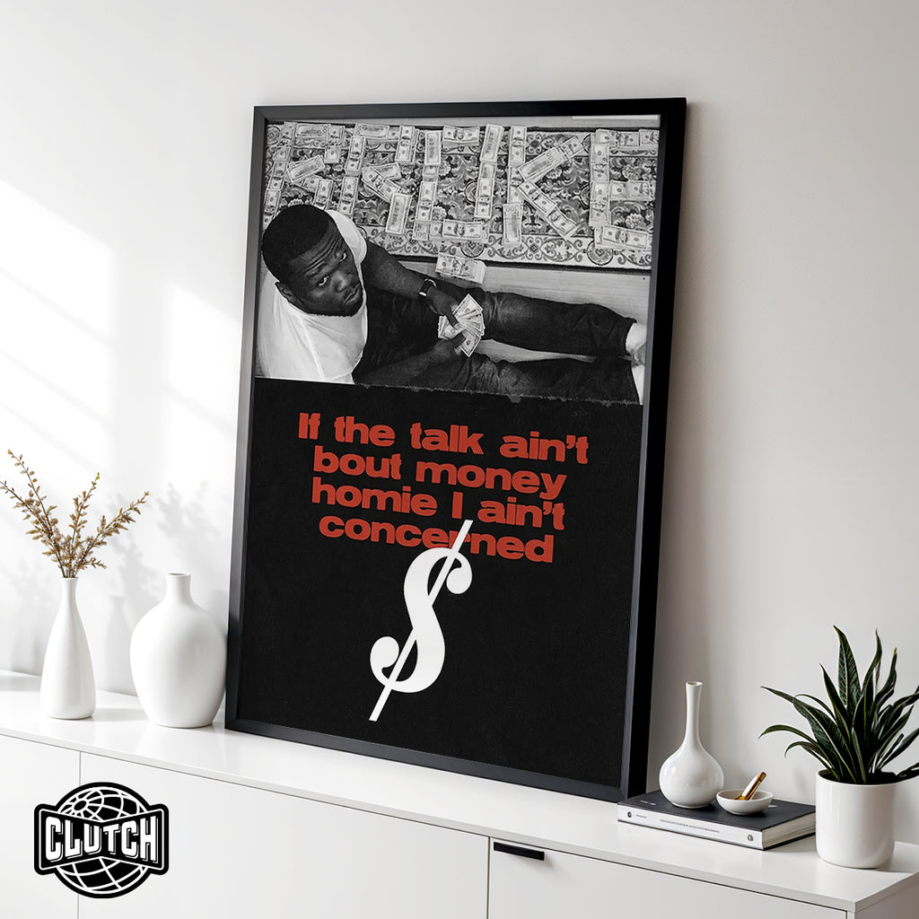 50 Cent Money Talk Poster