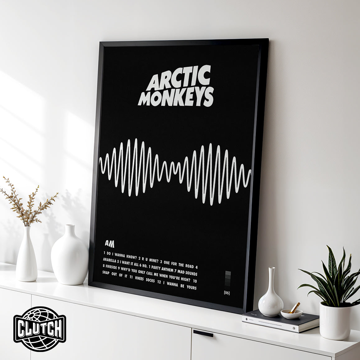 Arctic Monkeys 'AM' Album Poster