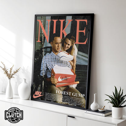 Nike Cortez 'Forrest Gump' Poster