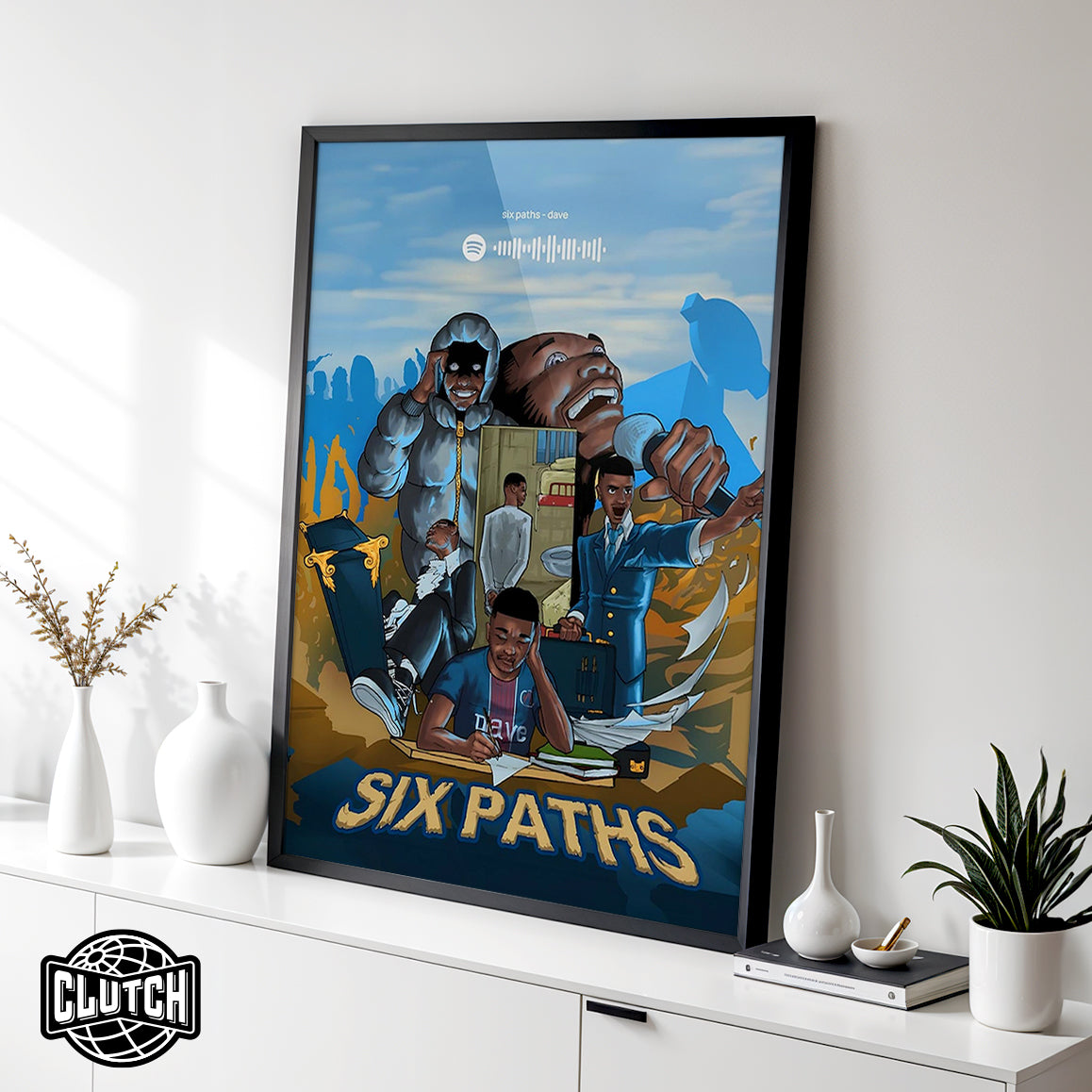 Dave 'Six Paths' Spotify Poster
