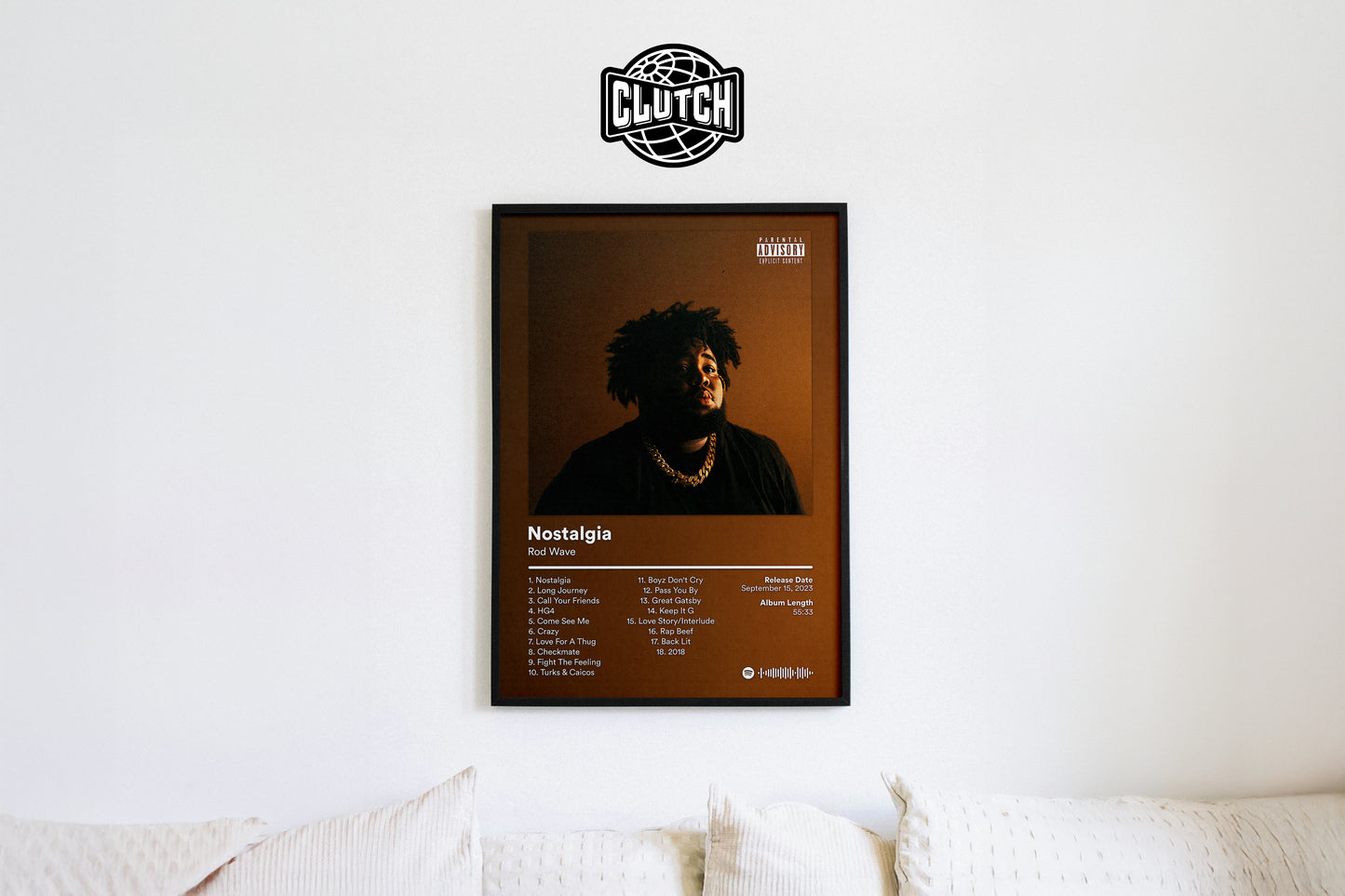 Rod Wave 'Nostalgia' Album Poster