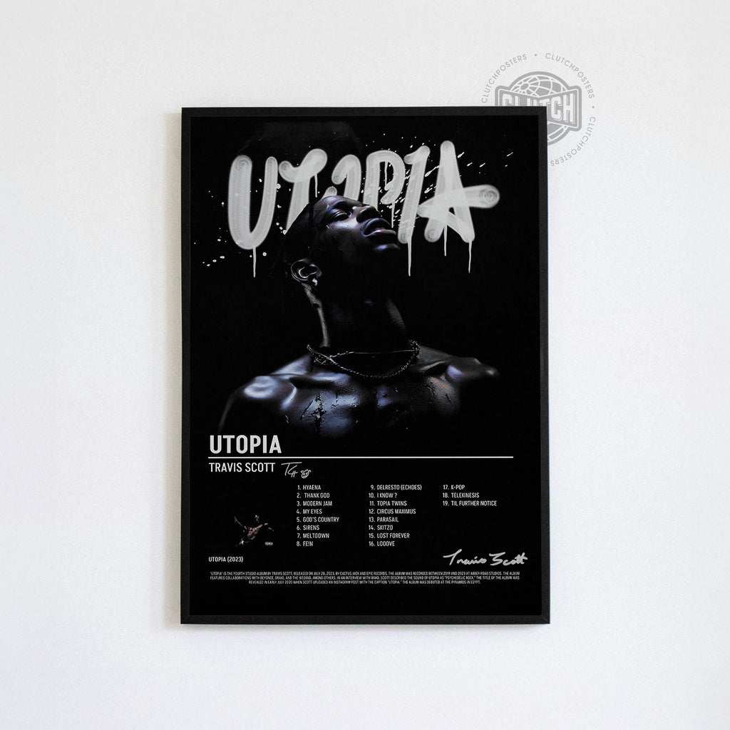 Travis Scott 'Utopia' Album Poster