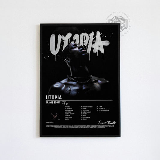 Travis Scott 'Utopia' Album Poster