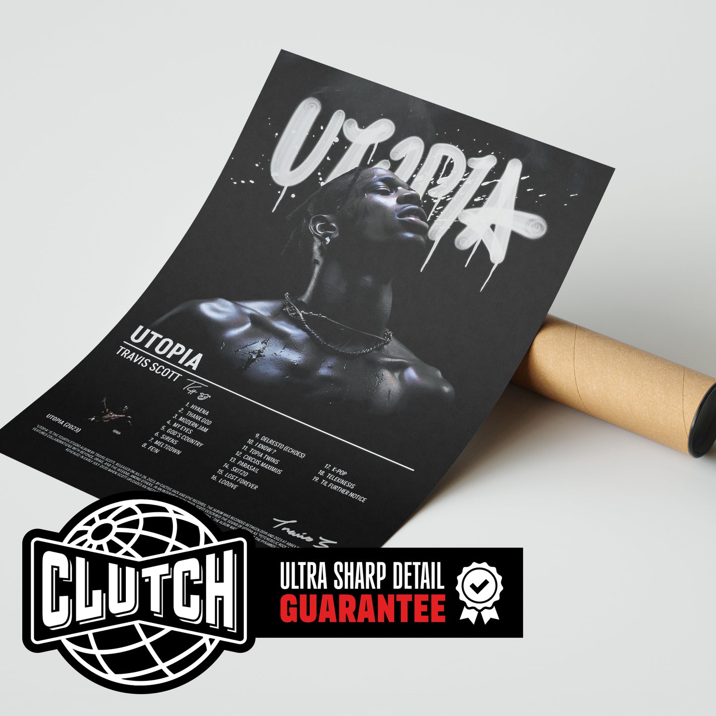Travis Scott 'Utopia' Album Poster