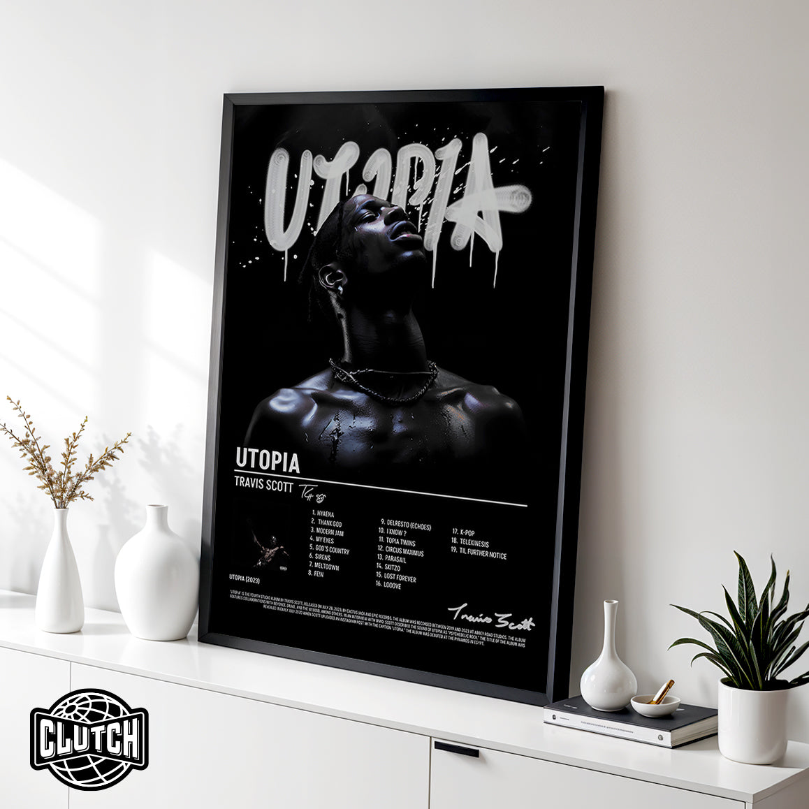 Travis Scott 'Utopia' Album Poster
