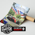 British Grand Prix F1 Poster